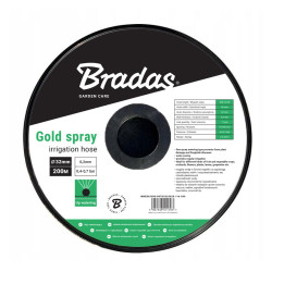 Taśma zraszająca 40mm / 30-300mm / 2,5-4,0m / 102l/h / 200m GOLD