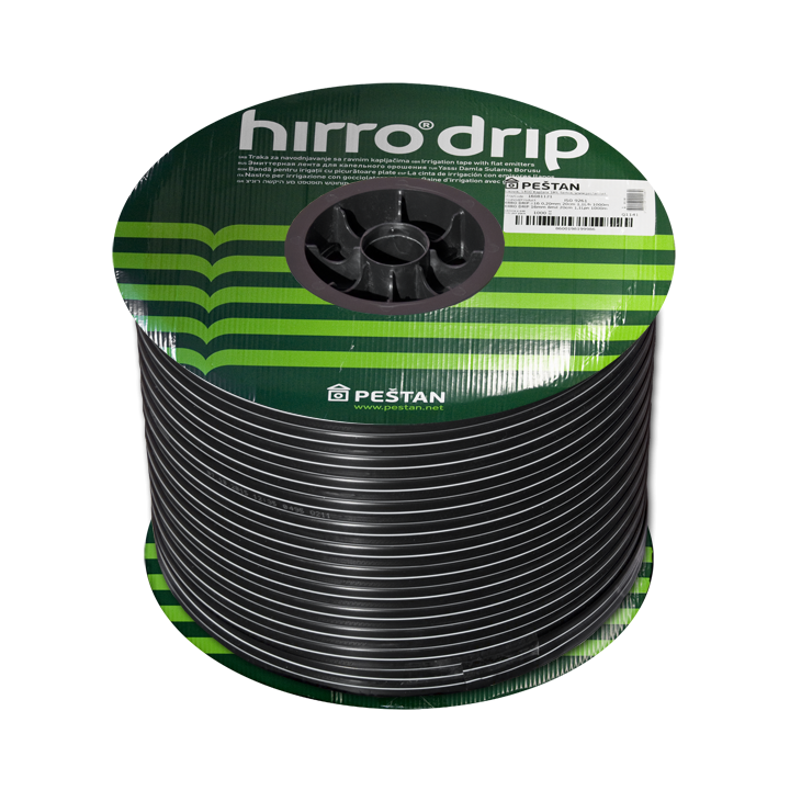 Taśma kroplująca 16/8mil/1,1l/h/40cm HIRRO DRIP 2500m