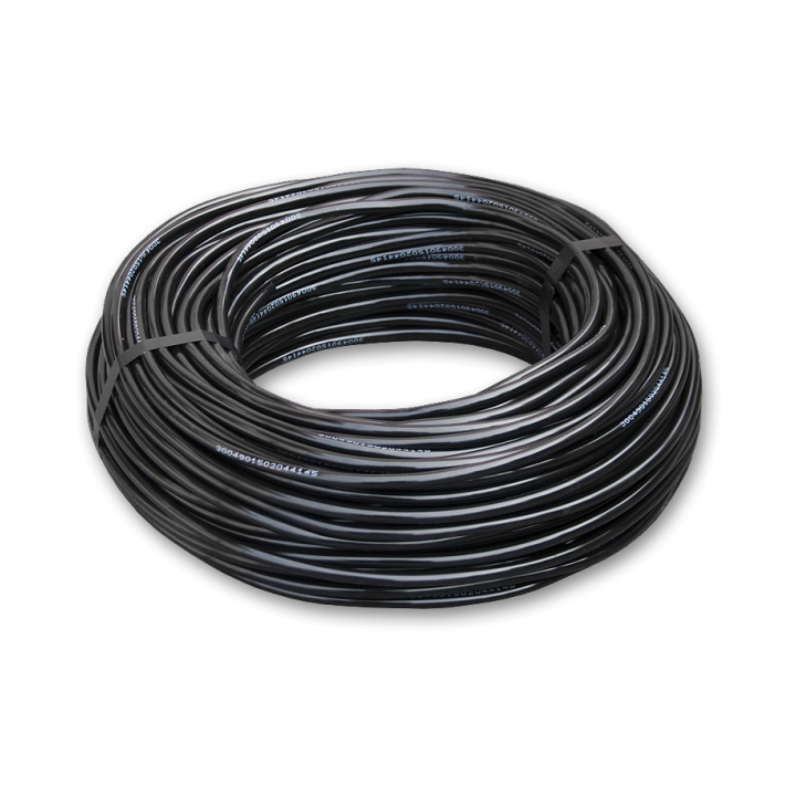 Wąż PVC BLACK do mikro zraszaczy 4 x 7mm, 100m – Bradas
