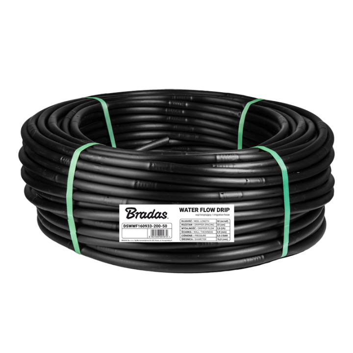 Wąż kroplujący 16 / 0,9mm / 33cm / 2l/h / 100m