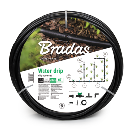 Zestaw z wężem kroplującym WATER DRIP - 50m – Bradas