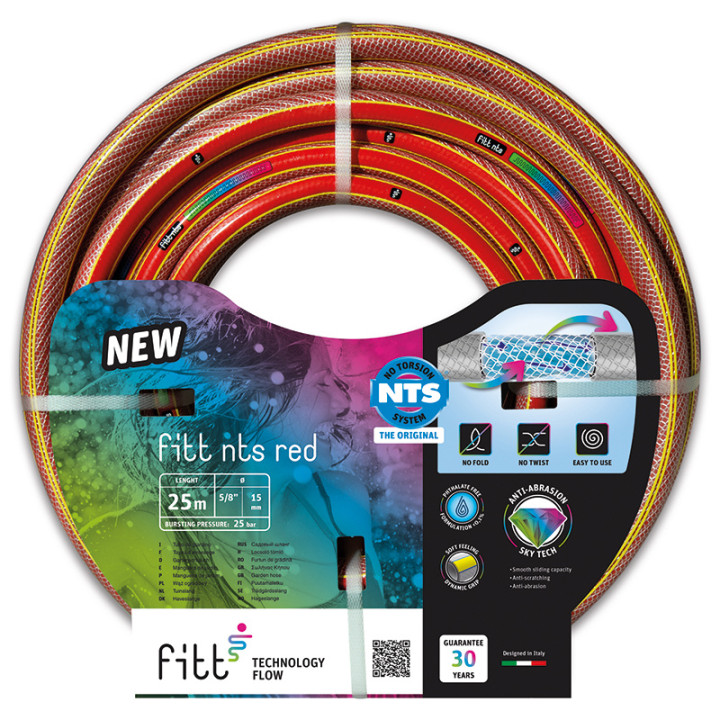 Wąż ogrodowy NTS RED 1/2" - 20m