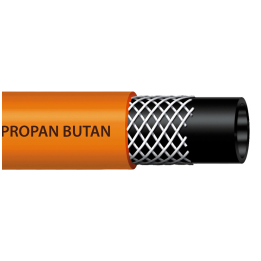 Wąż do gazu PROPAN-BUTAN 9mm / 50m – Bradas