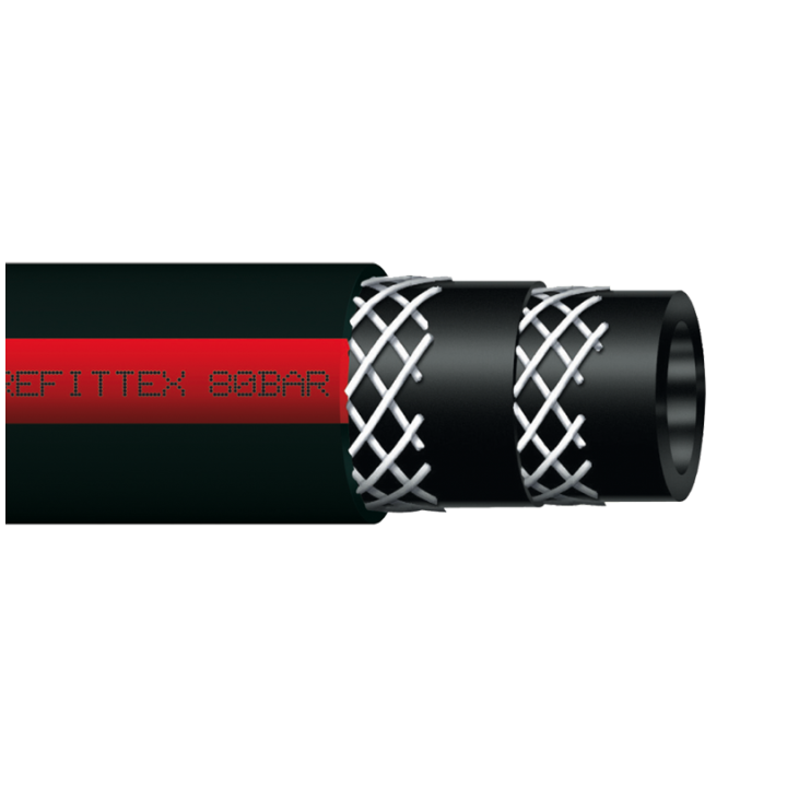 Wąż techniczny REFITTEX 80BAR 10*18 mm / 50m – Bradas