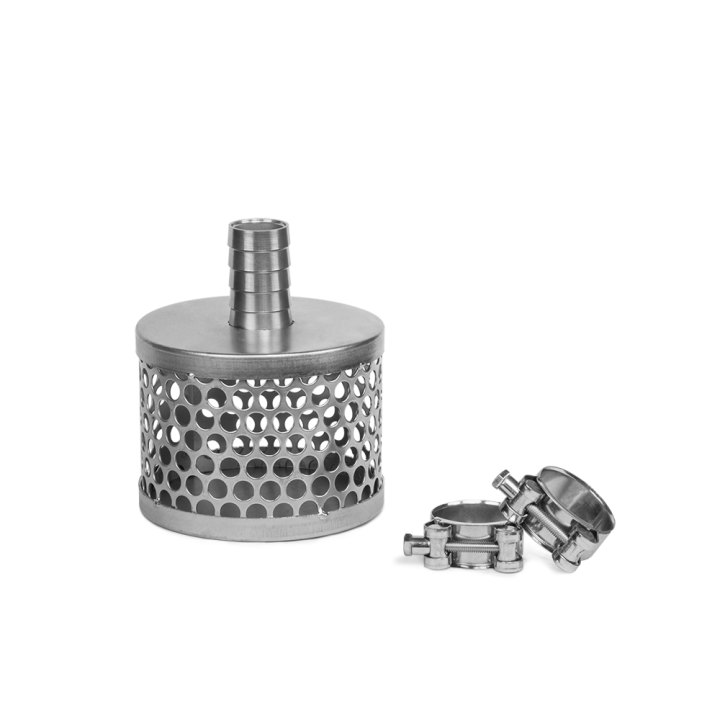 Kosz do węża ssącego 32 mm / 1 1/4"+ 2x GBS obejmy – Bradas