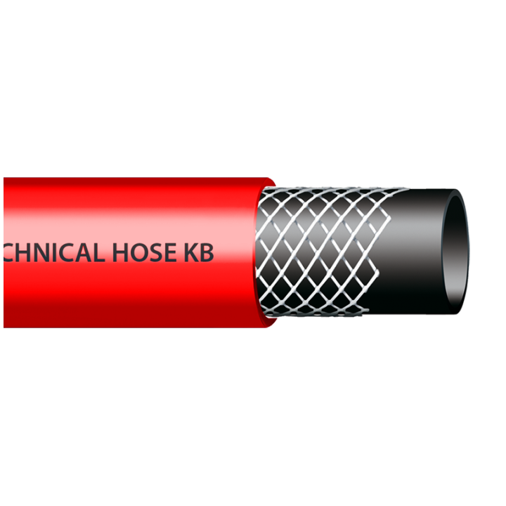 Wąż techniczny REFITTEX CRISTALLO 5*1,5mm/100m RED – Bradas