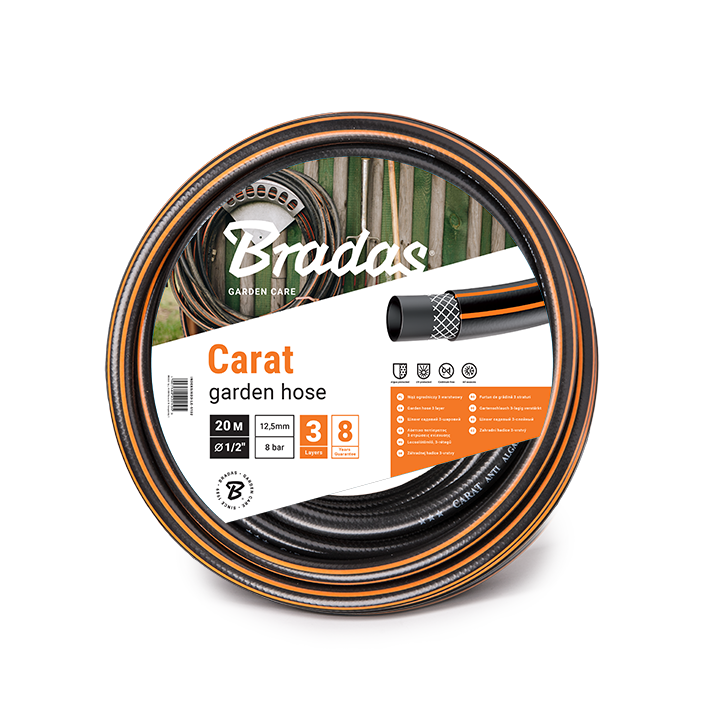 Wąż ogrodowy CARAT 5/8" - 30m