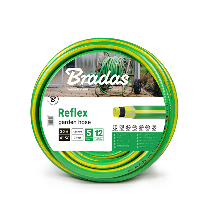 Wąż ogrodowy REFLEX 1/2" - 30m