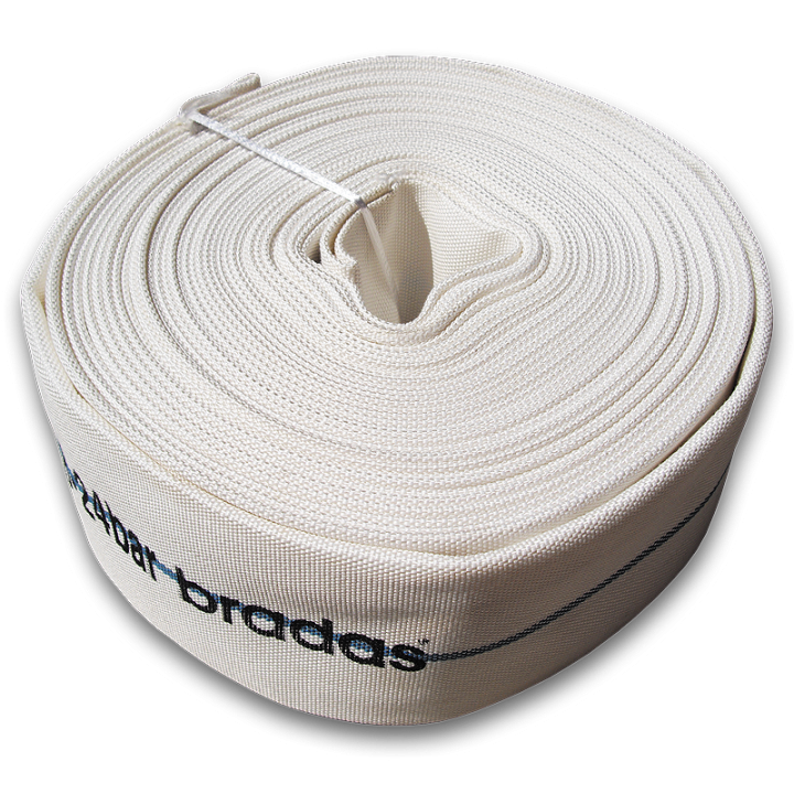Wąż płaski LINED HOSE 8-24BAR 4" / 30m – Bradas