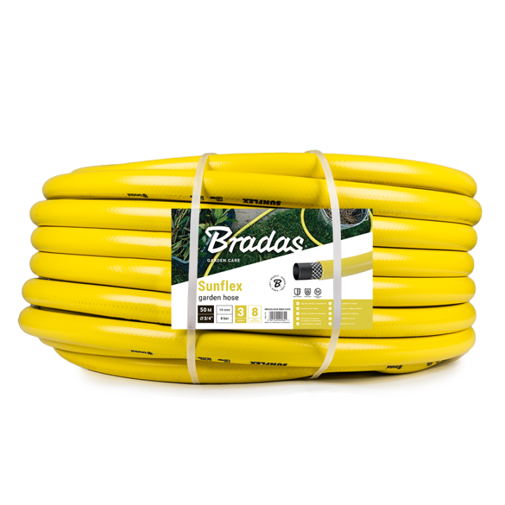 Wąż ogrodowy SUNFLEX 3/4" - 50m – Bradas