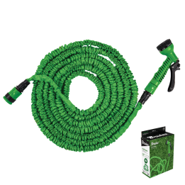 Zestaw ogrodowy TRICK HOSE 5m - 15m (zielony)
