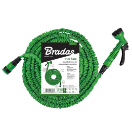 Zestaw ogrodowy TRICK HOSE 5m - 15m (zielony) – Bradas