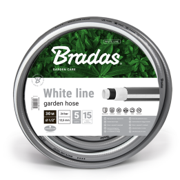 Wąż ogrodowy WHITE LINE 1/2"-30m – Bradas