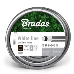 Wąż ogrodowy WHITE LINE 1/2"-50m – Bradas
