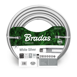 Wąż ogrodowy NTS WHITE SILVER – Bradas