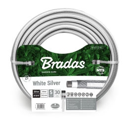 Wąż ogrodowy NTS WHITE SILVER – Bradas