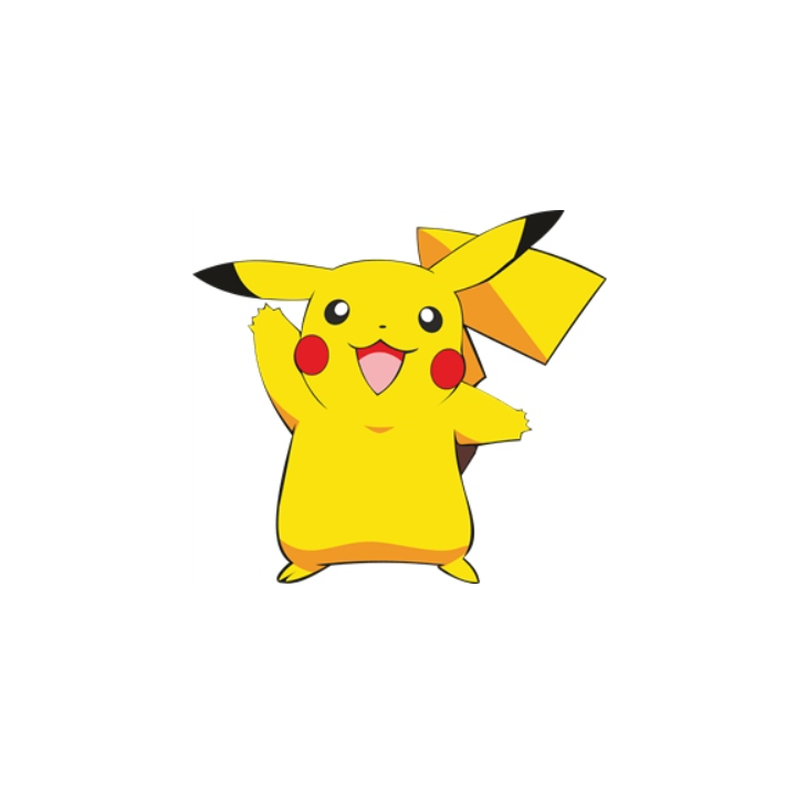 Pościel bawełniana dla dzieci 160x200 + 70x80 cm Pokemon Pikachu POK182BL