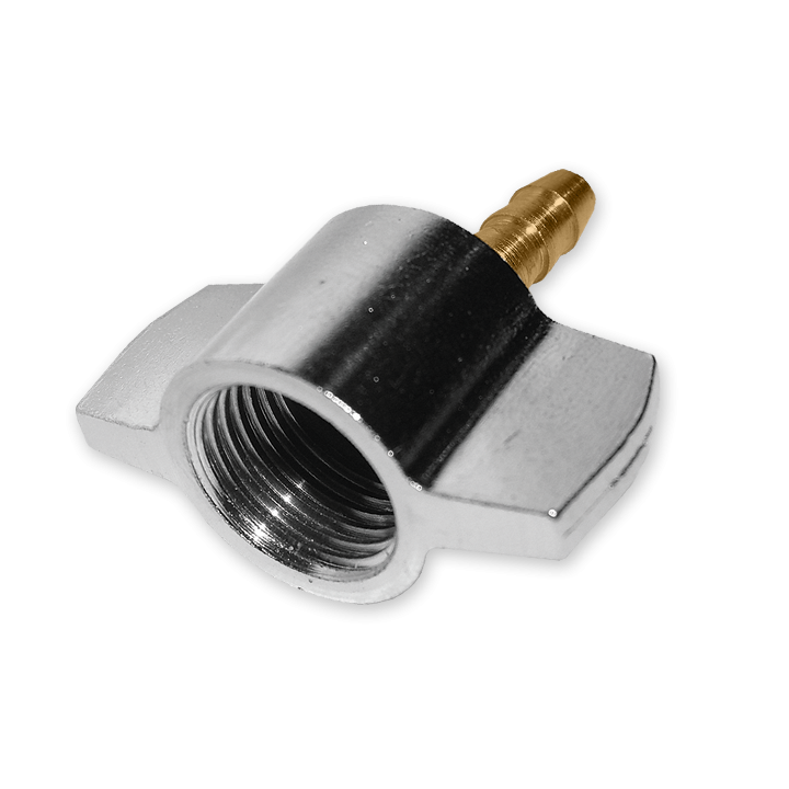 Nakrętka do kompresora samochodowego, motylek - 6mm – Bradas