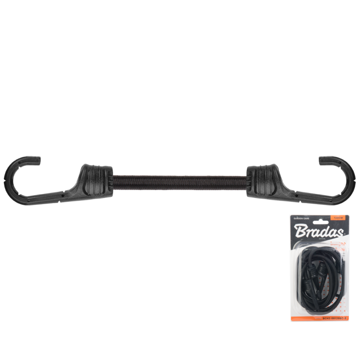 Guma elastyczna z hakiem metalowym pokrytym PVC BUNGEE CORD HOOK