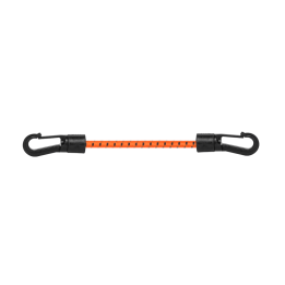BUNGEE CORD LOCK HOOK guma elastyczna 0,6x20cm, hak-PVC – Bradas