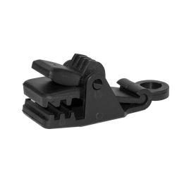BUNGEE CORD CLIPS klips zaciskowy krokodyl - luz (10szt.) black
