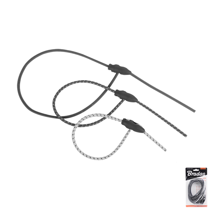 BUNGEE CORD REGULATED zestaw gum elastycznych z regulowanym