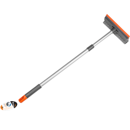 Ściągaczka do mycia szyb 8"- teleskop, długość: 60-95 cm – Bradas