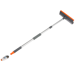 Ściągaczka do mycia szyb 10"- teleskop 75-120cm – Bradas
