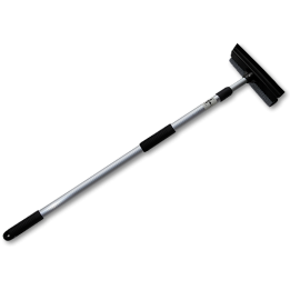 Aluminiowa ściągaczka do mycia szyb 10" - teleskop 120cm – Bradas