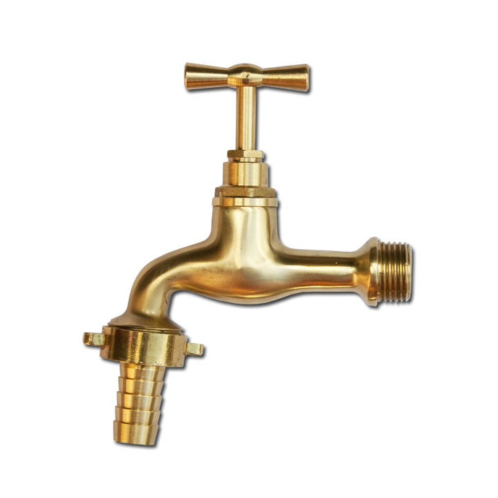 Kran GZ 1/2", wyjście na wąż 1/2" – Bradas