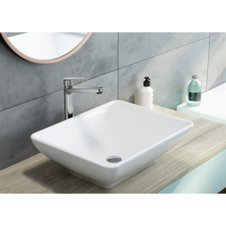 Bateria umywalkowa wysoka stała chrom Jasmin BGJ 020K