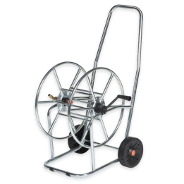 Wózek na wąż 3/4'' 80m SOLID ZINC-CHROM – Bradas