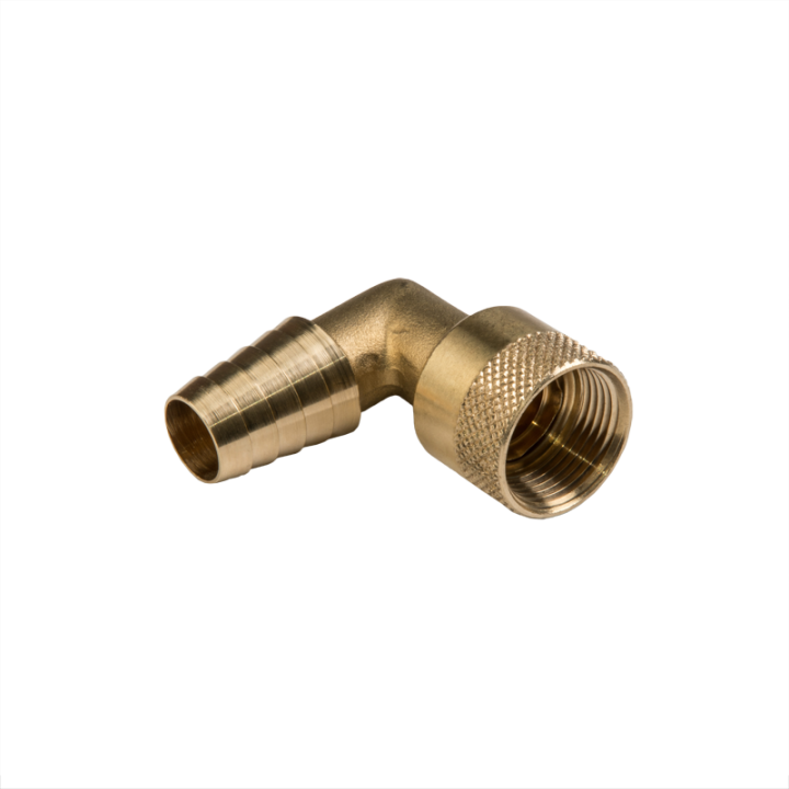 Obrotowy łącznik kątowy 3/4" mosiądz AG – Bradas