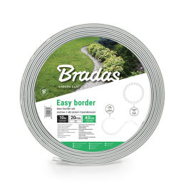 Zestaw z obrzeżem trawnikowym EASY BORDER - 40mm – Bradas