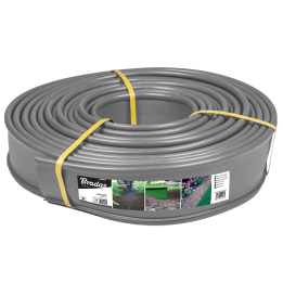 Obrzeże proste trawnikowe 18m x 12,5cm, szare – Bradas