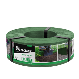 Obrzeże WOOD BORDER 78mm x 2,8mm x 10m - zielony – Bradas