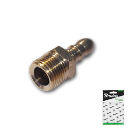 Złącze do węża GZ 3/8" L / 9-10mm MOSIĄDZ – Bradas