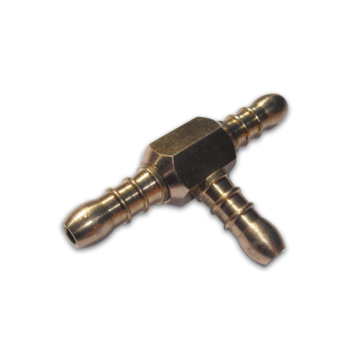 Trójnik 3x nypel 9-10mm – Bradas