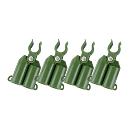 Łącznik szczytowy, regulowany do tyczek 8mm - 4szt/opak – Bradas
