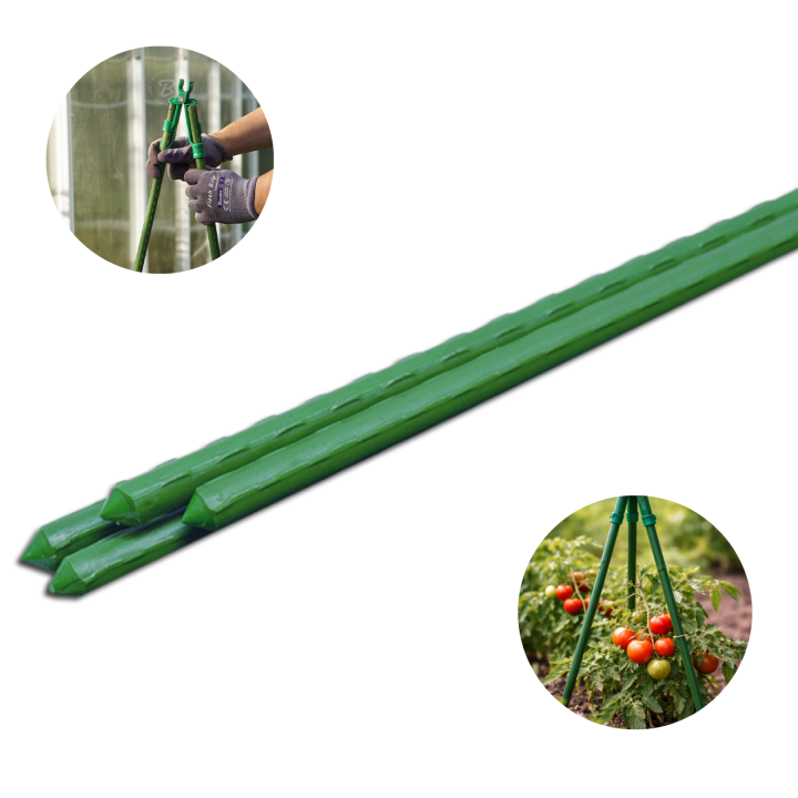 Stalowa tyczka ogrodowa 0,8cm x 60cm podpora do roślin – Bradas
