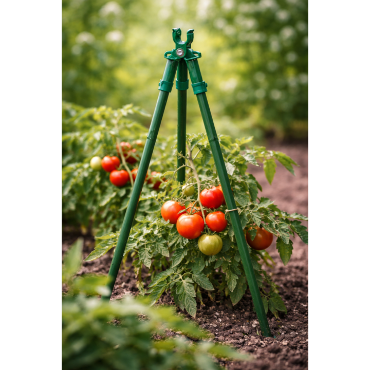 Stalowa tyczka ogrodowa 0,8cm x 60cm podpora do roślin – Bradas