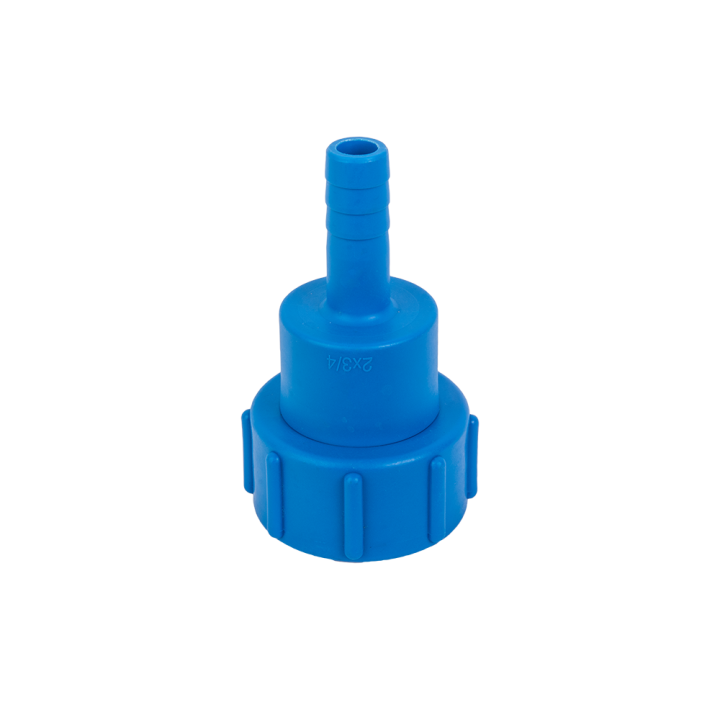 Złącze IBC GW S60x6 / z obrotowym wyjściem na wąż 3/4" – Bradas