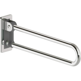 Uchwyt ścienny składany - 70 cm stal, antracyt NIL 042D – Deante