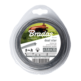 Żyłka RIPPER DUAL, gwiazdka, blister – Bradas