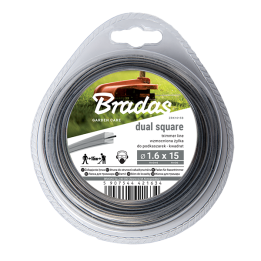 Żyłka RIPPER DUAL, kwadrat, blister – Bradas