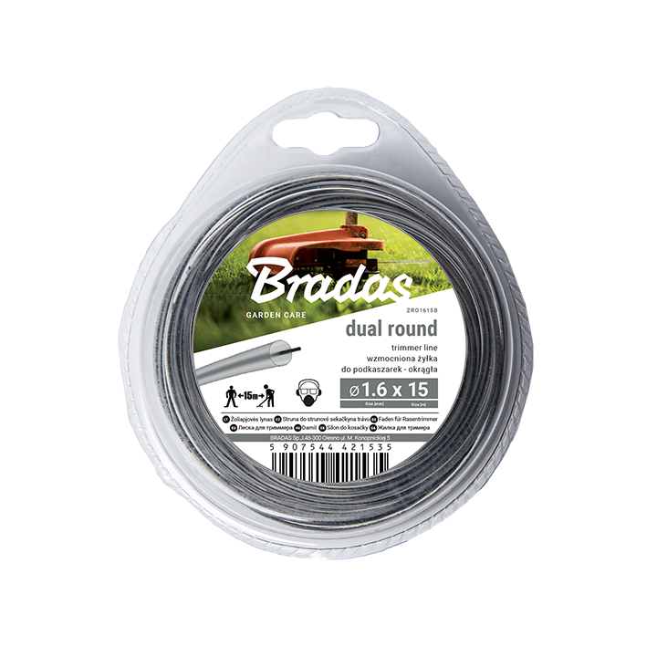 Żyłka RIPPER DUAL, okrągła, blister – Bradas