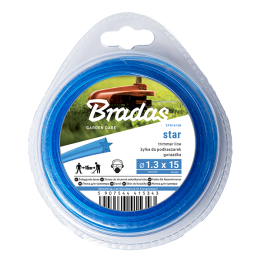 Żyłka TRIMMER, gwiazda, blister – Bradas