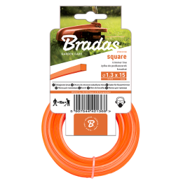 Żyłka TRIMMER, kwadrat, karta – Bradas