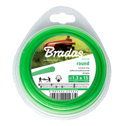 Żyłka TRIMMER, okrągła, blister – Bradas