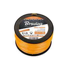 Żyłka ULTRA kwadrat, 2,7x197m - 1,35KG / szpula – Bradas